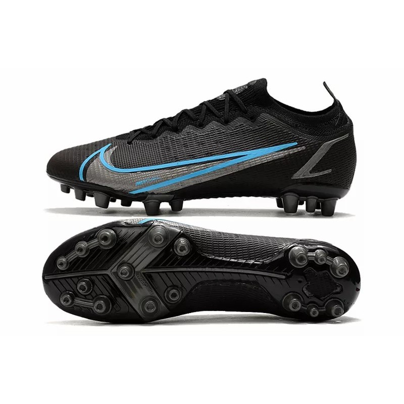 Botas de Fútbol Nike Vapor 14 Elite AG Unisex Blanco&Azul (#36~#45)