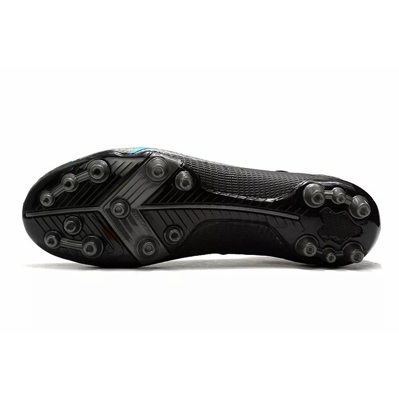 Botas de Fútbol Nike Superfly 8 Elite AG Unisex Alta Negro&Azul (#36~#45)