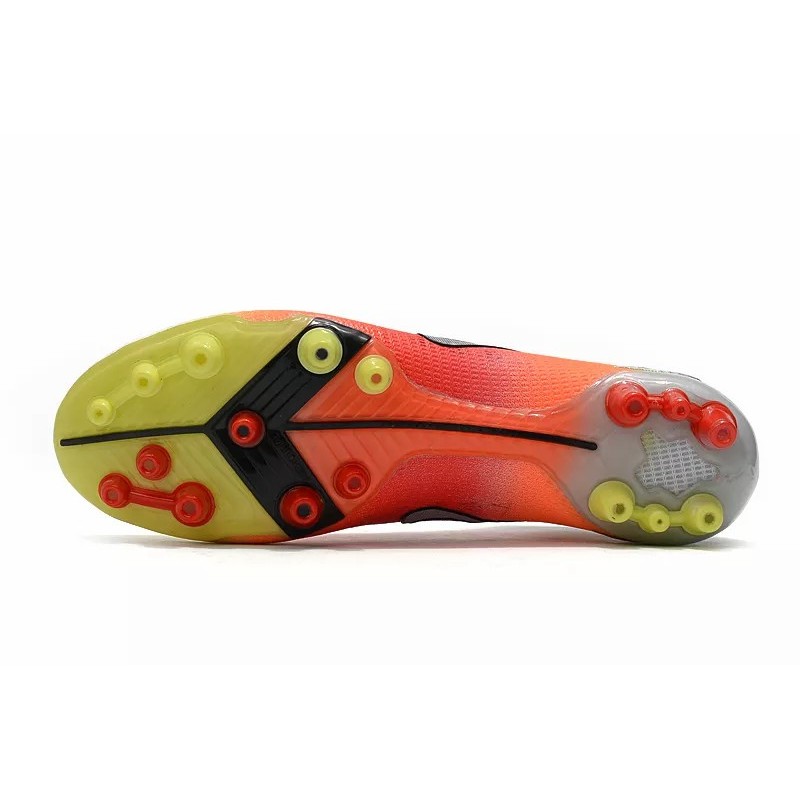Botas de Fútbol Nike Superfly 8 Elite AG Unisex Alta Rojo Naranja&Amarillo&Blanco (#36~#45)