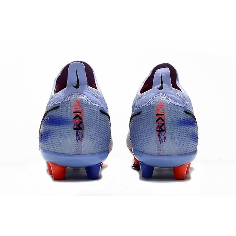 Botas de Fútbol Nike Mercurial Vapor XIV Elite AG Unisex Azul Claro&Rojo Naranja&Negro (#36~#45)