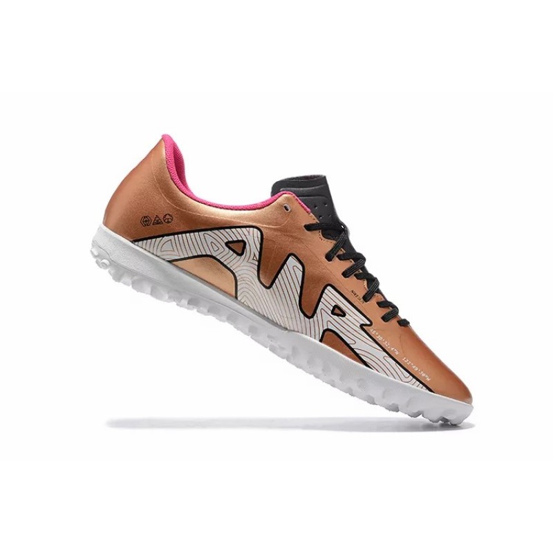 Botas de Fútbol Nike Air Zoom Mercurial Vapor – XV Academy TF Marrón&Blanco (#39~#45)