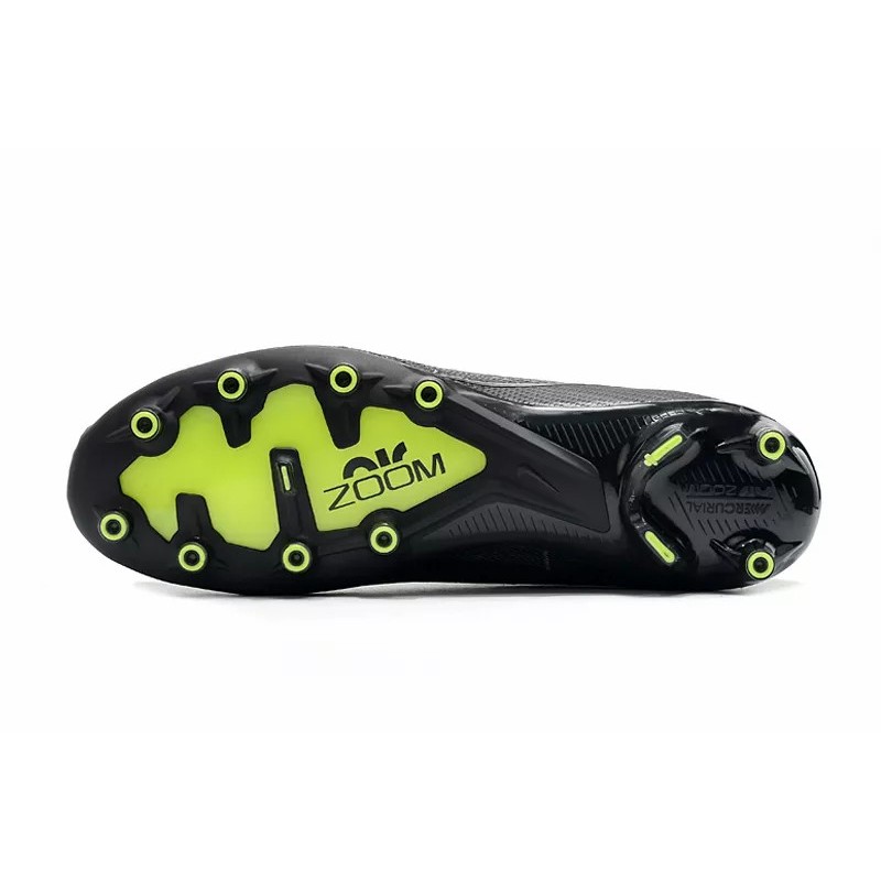 Botas de Fútbol Nike Air Zoom Mercurial Superfly IX Elite AG Unisex Negro&Amarillo (#35~#45)
