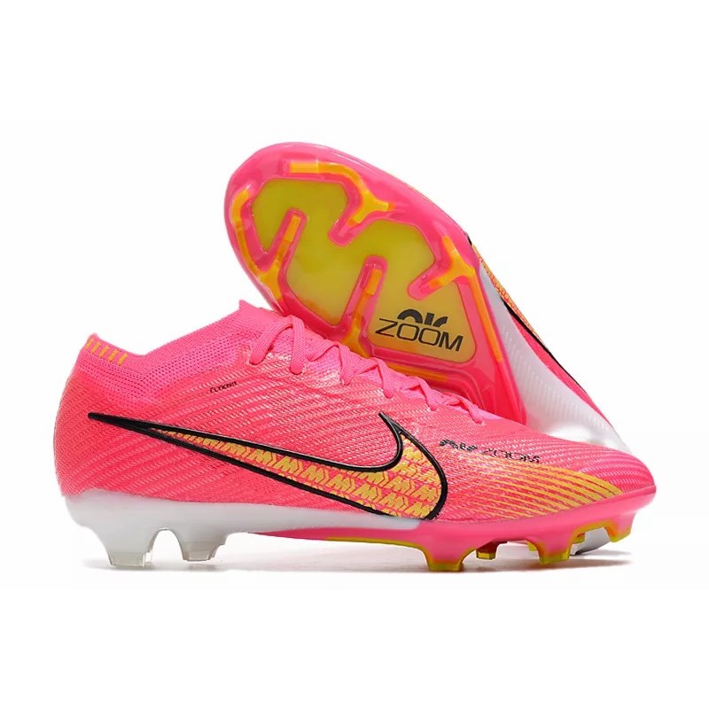 Botas de Fútbol Nike Air Zoom Mercurial Vapor XV Elite FG Rosado&Naranja (#39~#45)