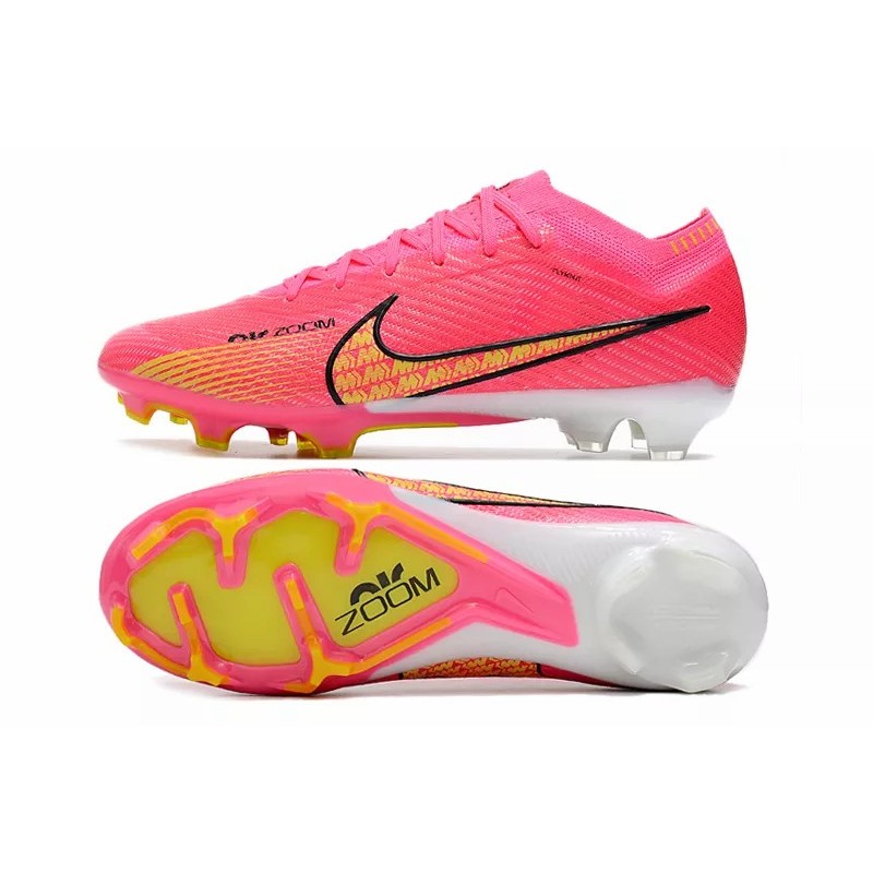 Botas de Fútbol Nike Air Zoom Mercurial Vapor XV Elite FG Rosado&Naranja (#39~#45)