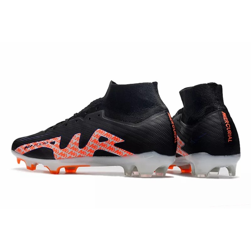 Botas de Fútbol Nike Air Zoom Mercurial Superfly IX Elite FG Negro&Naranja (#39~#45)