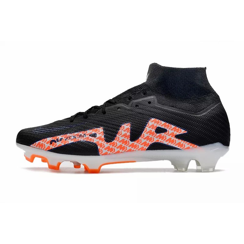 Botas de Fútbol Nike Air Zoom Mercurial Superfly IX Elite FG Negro&Naranja (#39~#45)