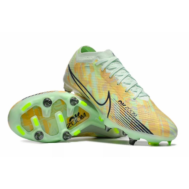 Botas de Fútbol Nike Air Zoom Superfly IX Eite Pro SG Verde Claro&Naranja (#39~#45)