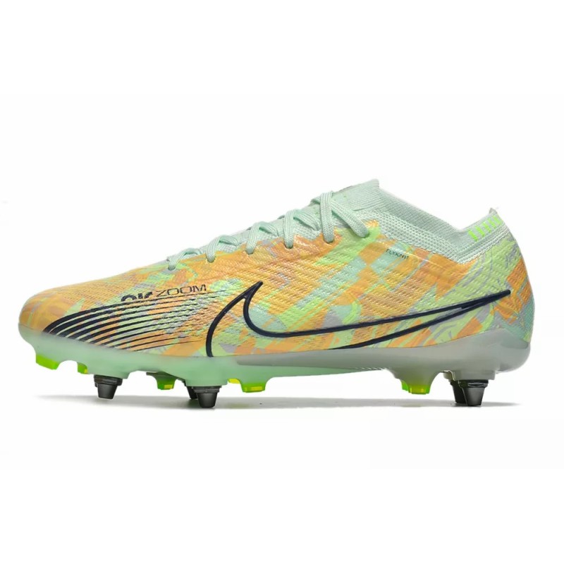 Botas de Fútbol Nike Air Zoom Superfly IX Eite Pro SG Verde Claro&Naranja (#39~#45)
