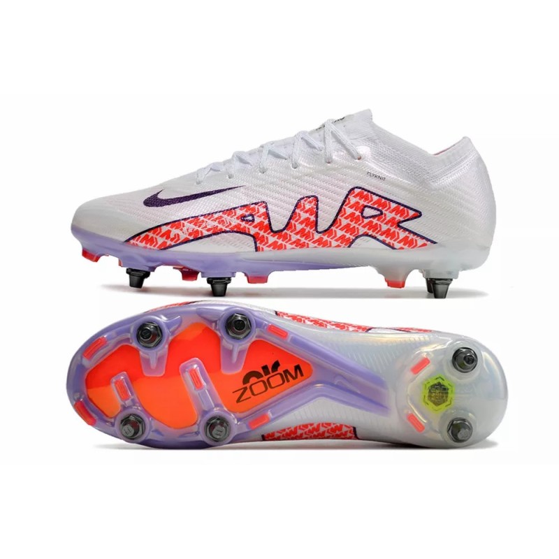 Botas de Fútbol Nike Air Zoom Superfly IX Eite Pro SG Blanco&Rojo (#39~#45)