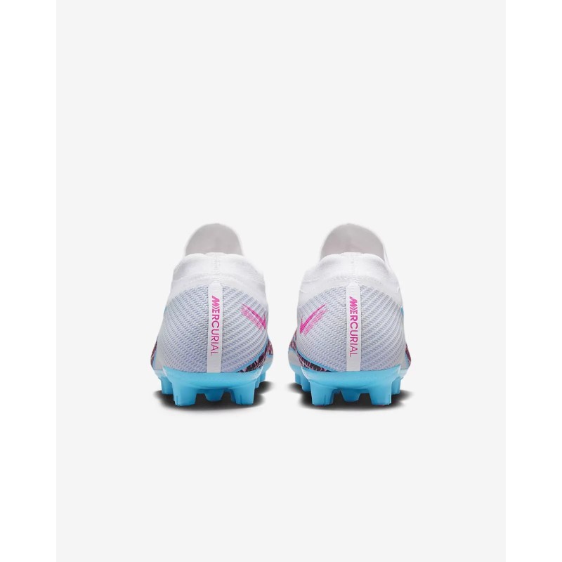 Botas de Fútbol Nike Air Zoom Mercurial Vapor XV Elite FG Blanco&Celeste (#39~#45)