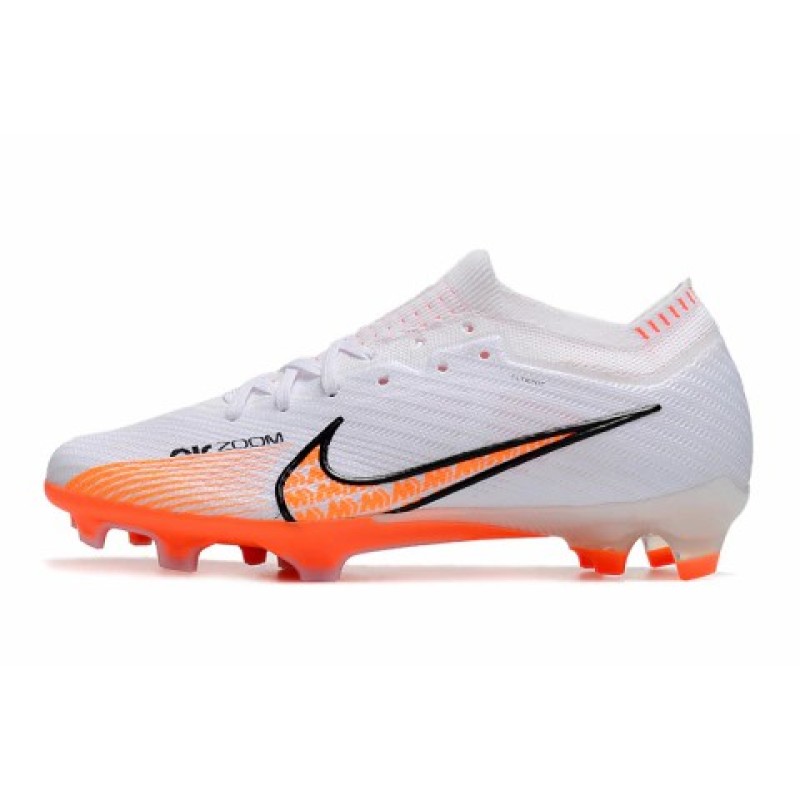 Botas de Fútbol Nike Air Zoom Mercurial Vapor XV Elite FG Blanco&Naranja (#39~#45)