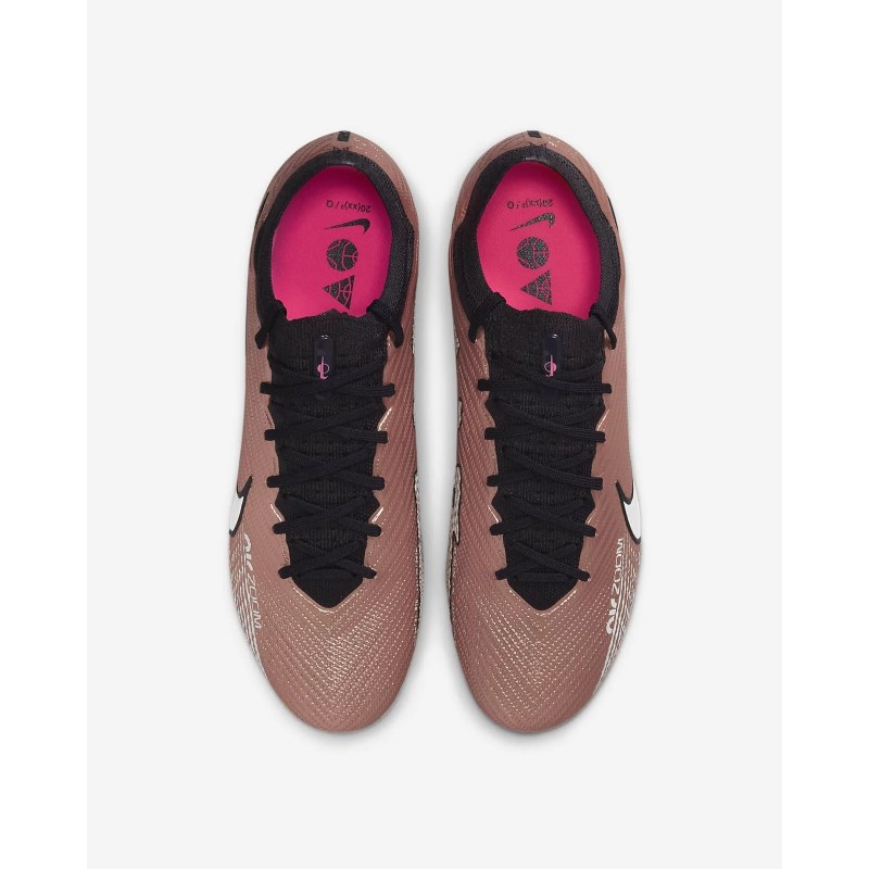 Botas de Fútbol Nike Air Zoom Mercurial Vapor XV Elite FG Marrón&Blanco (#39~#45)