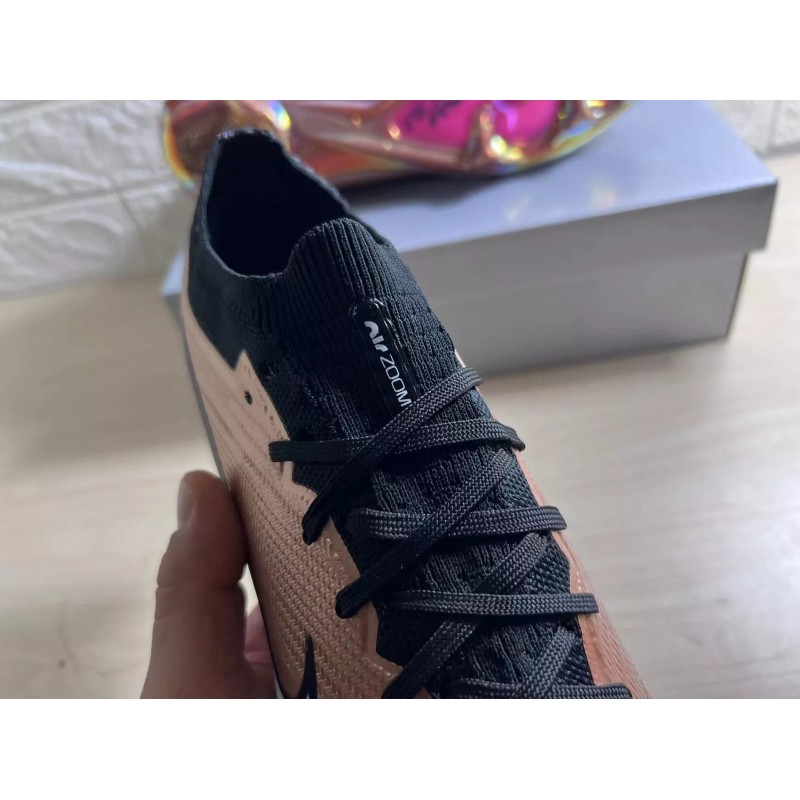 Botas de Fútbol Nike Air Zoom Mercurial Vapor XV Elite FG Marrón&Blanco (#39~#45)