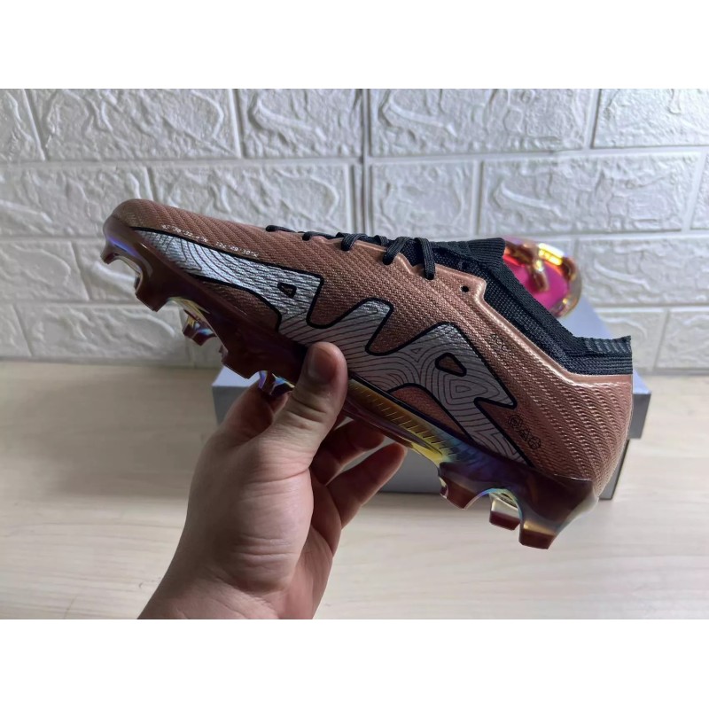 Botas de Fútbol Nike Air Zoom Mercurial Vapor XV Elite FG Marrón&Blanco (#39~#45)