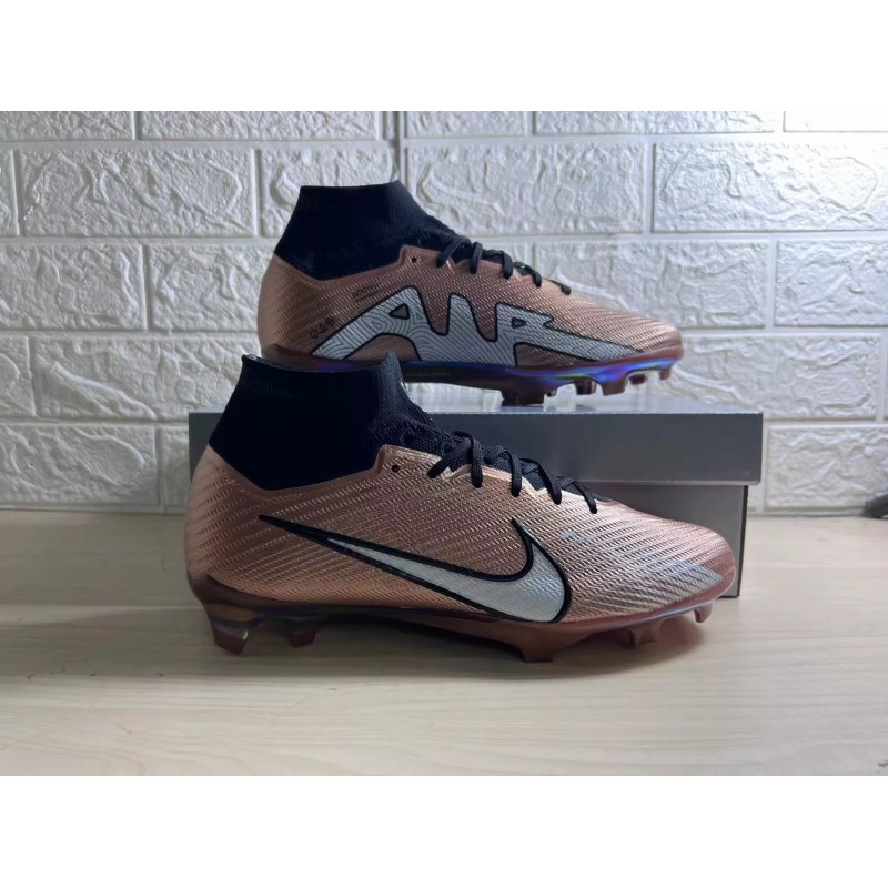 Botas de Fútbol Nike Air Zoom Mercurial Superfly IX Elite FG Marrón&Negro (#39~#45)