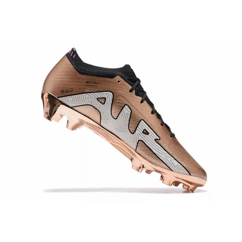 Botas de Fútbol Nike Air Zoom Mercurial Vapor XV Elite FG Marrón&Plateado (#39~#45)