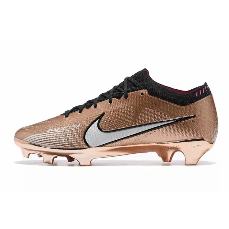 Botas de Fútbol Nike Air Zoom Mercurial Vapor XV Elite FG Marrón&Plateado (#39~#45)