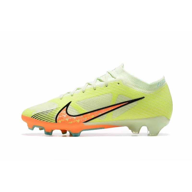 Botas de Fútbol Nike Air Zoom Mercurial Vapor XV Elite FG Amarillo Fluorescente&Naranja (#39~#45)