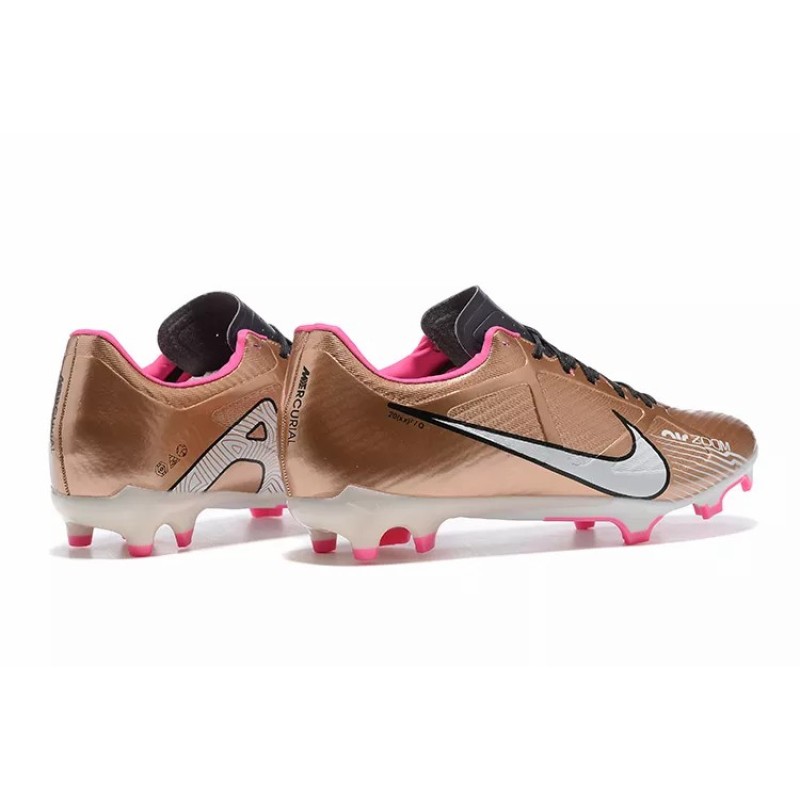 Botas de Fútbol Nike Mercurial Vapor XV FG Marrón&Rosado (#39~#45)