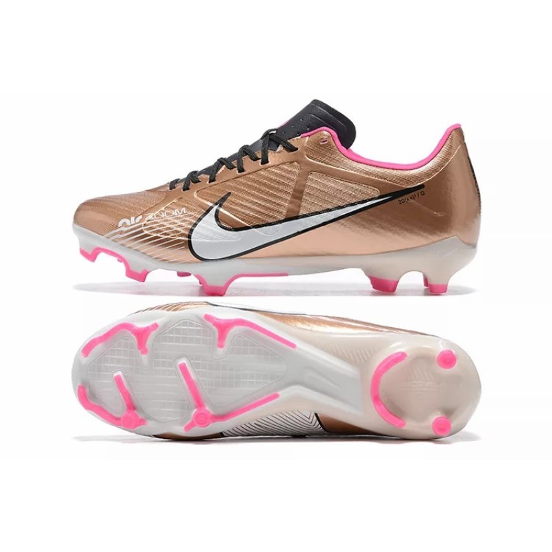 Botas de Fútbol Nike Mercurial Vapor XV FG Marrón&Rosado (#39~#45)