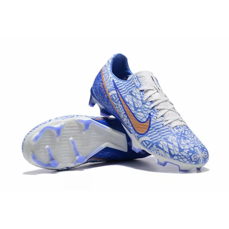 Botas de Fútbol Nike Mercurial Vapor XV FG Blanco&Azul (#39~#45)