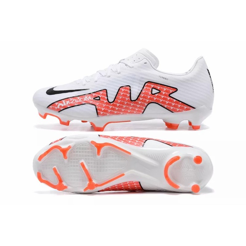 Botas de Fútbol Nike Mercurial Vapor XV FG Blanco&Rojo Claro (#39~#45)