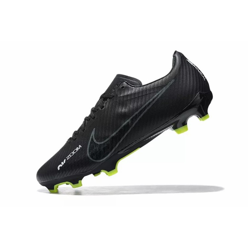 Botas de Fútbol Nike Mercurial Vapor XV FG Negro&Amarillo Fluorescente (#39~#45)