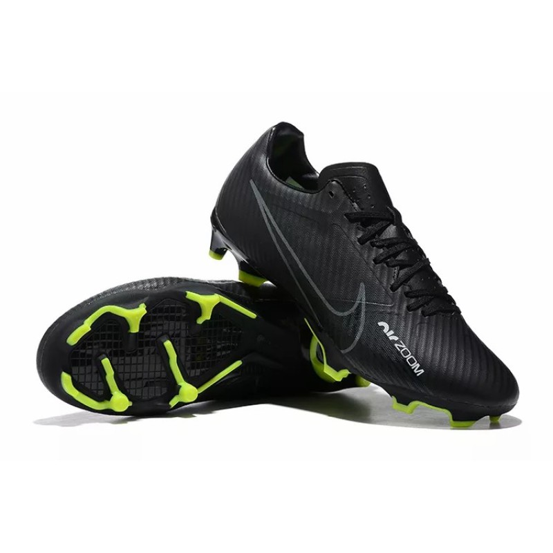 Botas de Fútbol Nike Mercurial Vapor XV FG Negro&Amarillo Fluorescente (#39~#45)