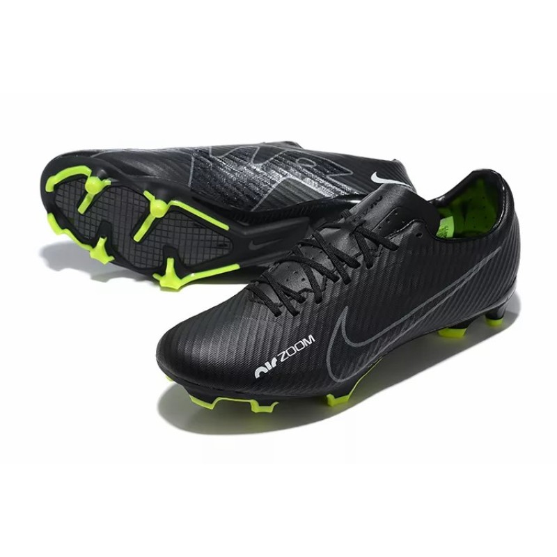 Botas de Fútbol Nike Mercurial Vapor XV FG Negro&Amarillo Fluorescente (#39~#45)