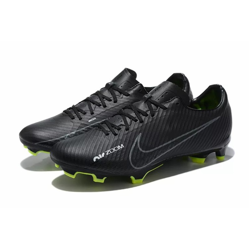 Botas de Fútbol Nike Mercurial Vapor XV FG Negro&Amarillo Fluorescente (#39~#45)