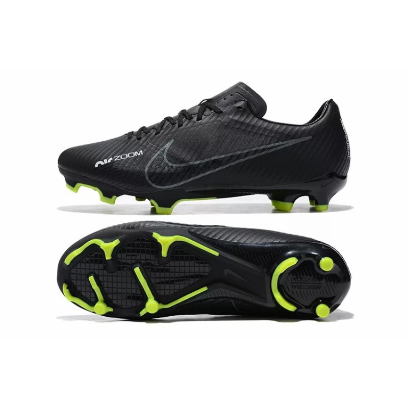 Botas de Fútbol Nike Mercurial Vapor XV FG Negro&Amarillo Fluorescente (#39~#45)