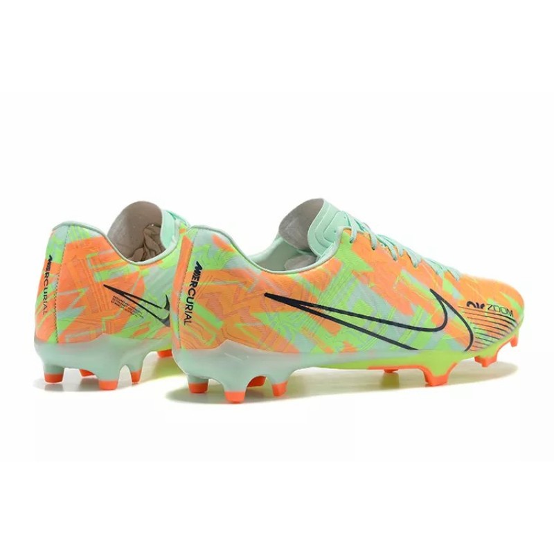 Botas de Fútbol Nike Mercurial Vapor XV FG Verde Fluorescente&Naranja (#39~#45)