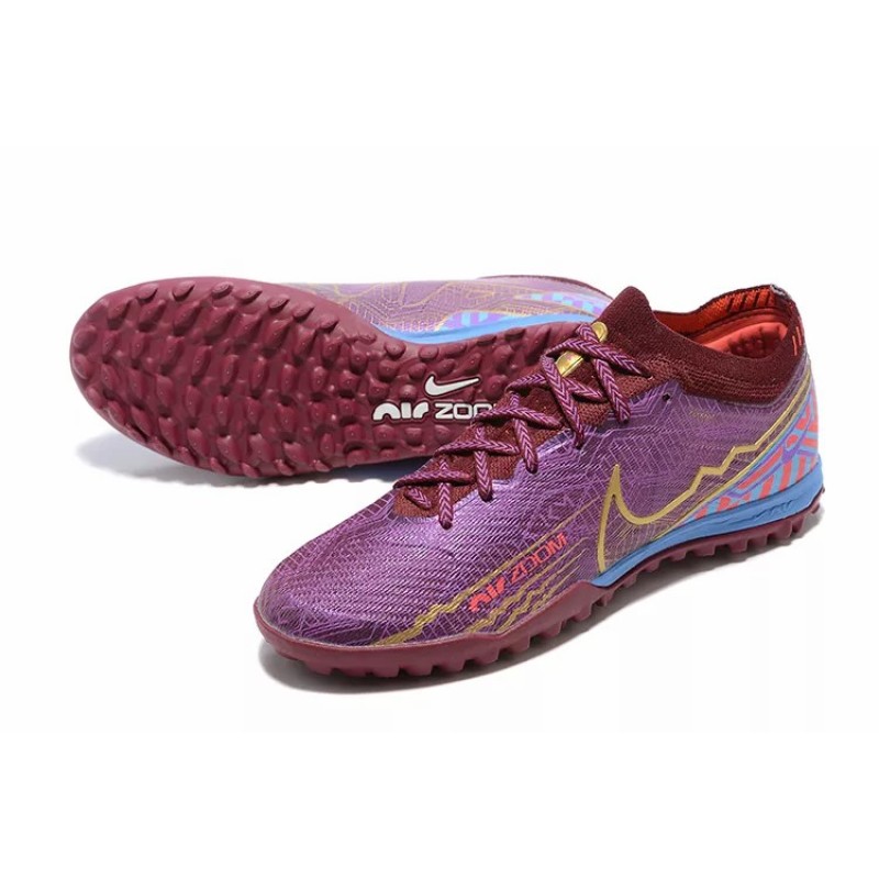 Botas de Fútbol Nike Vapor 15 Academy TF Rosa&Azul (#39~#45)