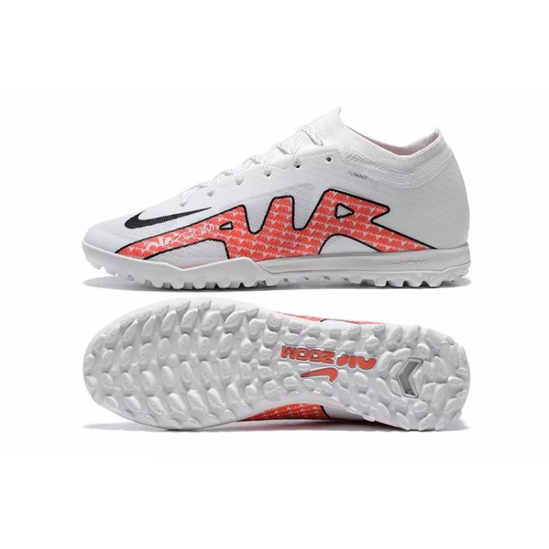 Botas de Fútbol Nike Vapor 15 Academy TF Blanco&Rojo Claro (#39~#45)