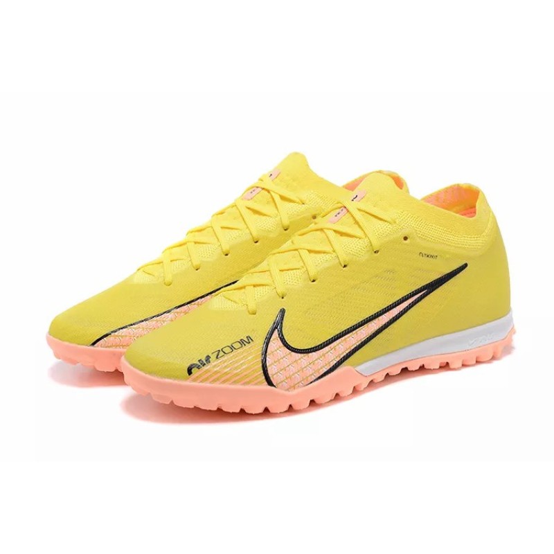 Botas de Fútbol Nike Vapor 15 Academy TF Amarillo&Naranja Claro (#39~#45)