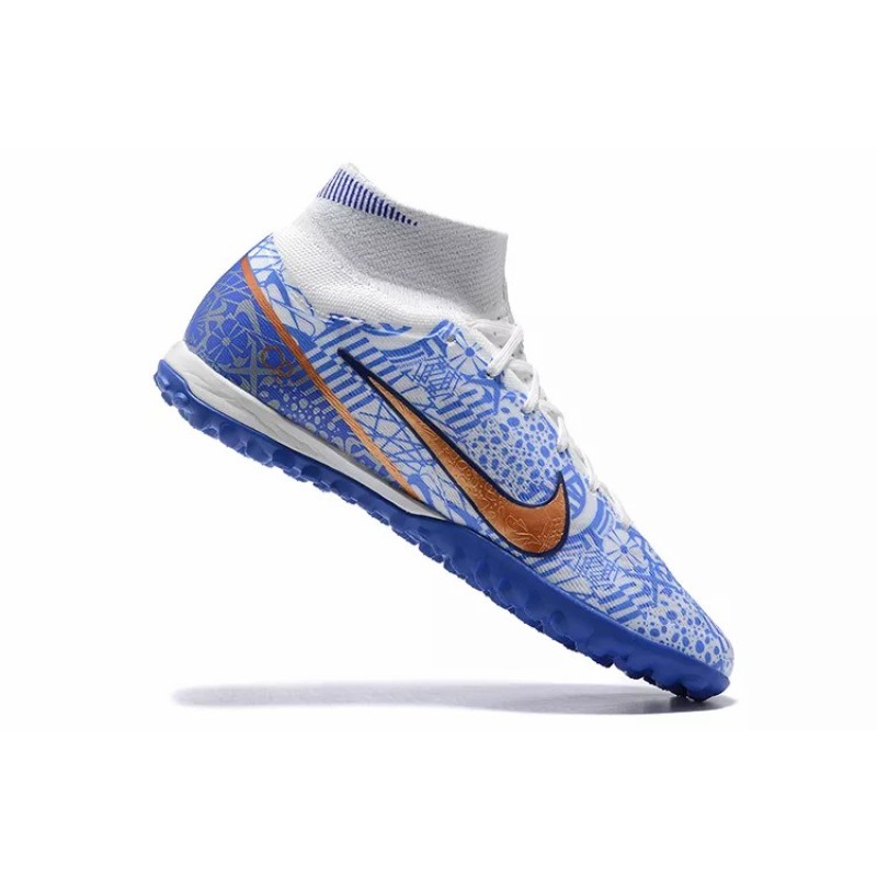 Botas de Fútbol Nike Superfly 8 Academy TF Azul&Blanco (#39~#45)