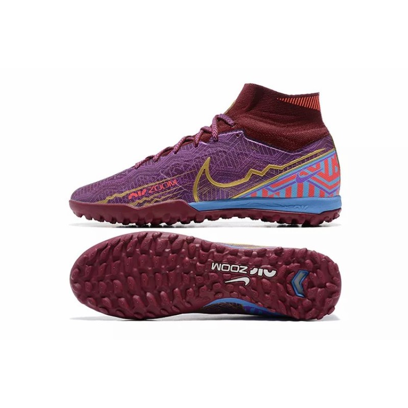 Botas de Fútbol Nike Superfly 8 Academy TF Púrpura&Rosa (#39~#45)