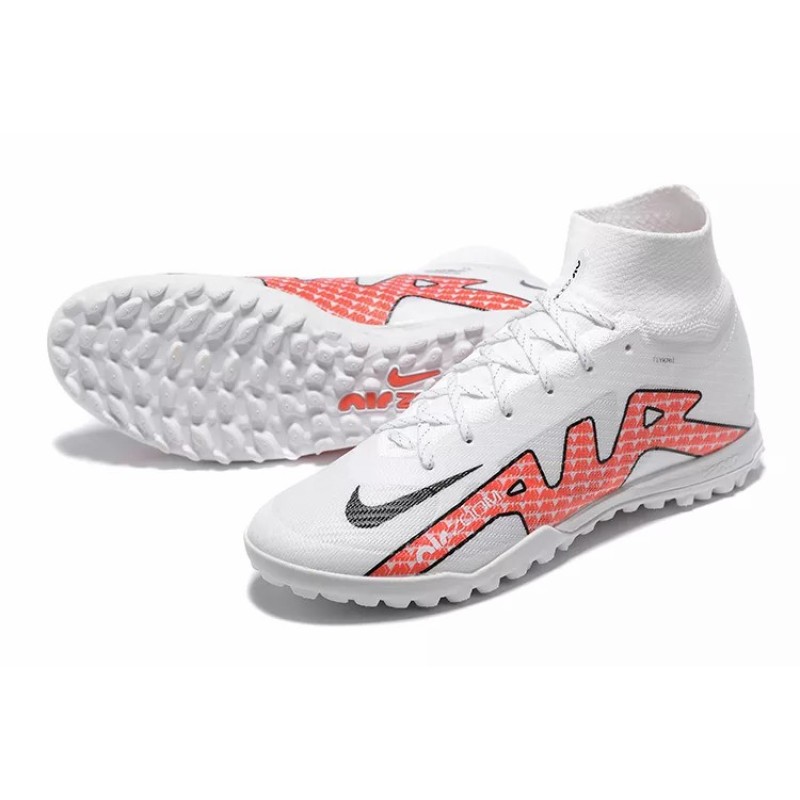 Botas de Fútbol Nike Superfly 8 Academy TF Blanco&Rojo (#39~#45)