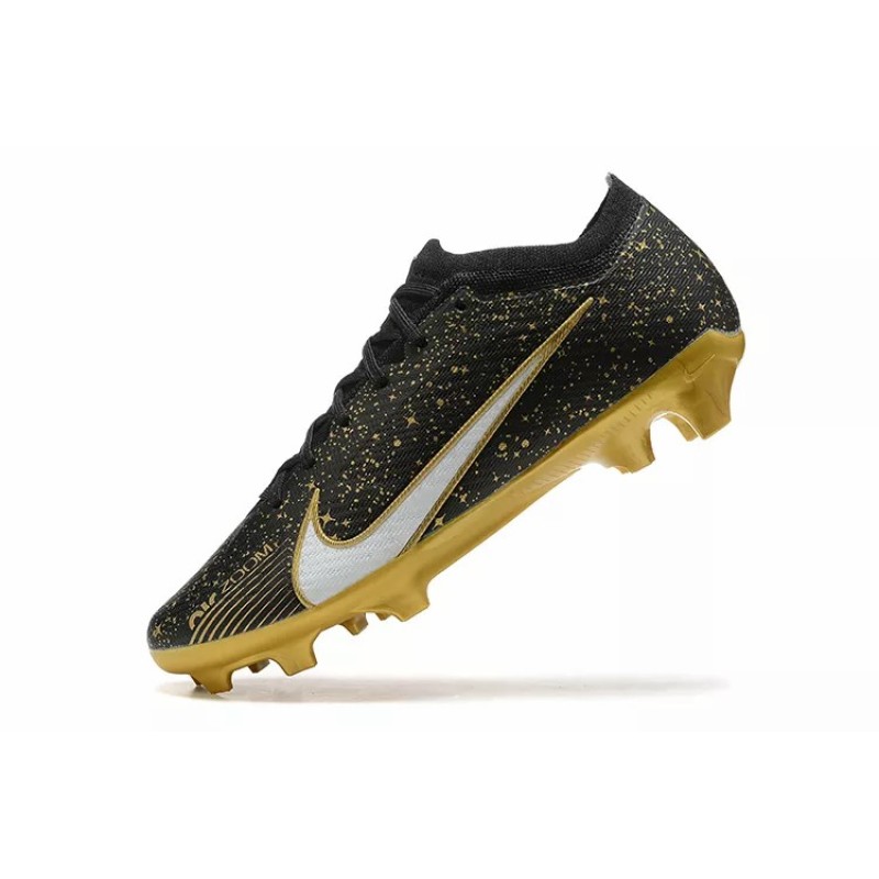 Botas de Fútbol Nike Air Zoom Mercurial Vapor XV Elite FG Negro&Caqui (#39~#45)
