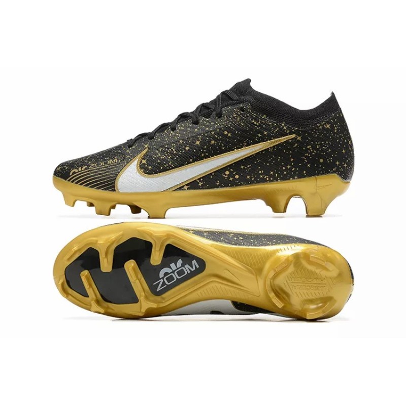 Botas de Fútbol Nike Air Zoom Mercurial Vapor XV Elite FG Negro&Caqui (#39~#45)