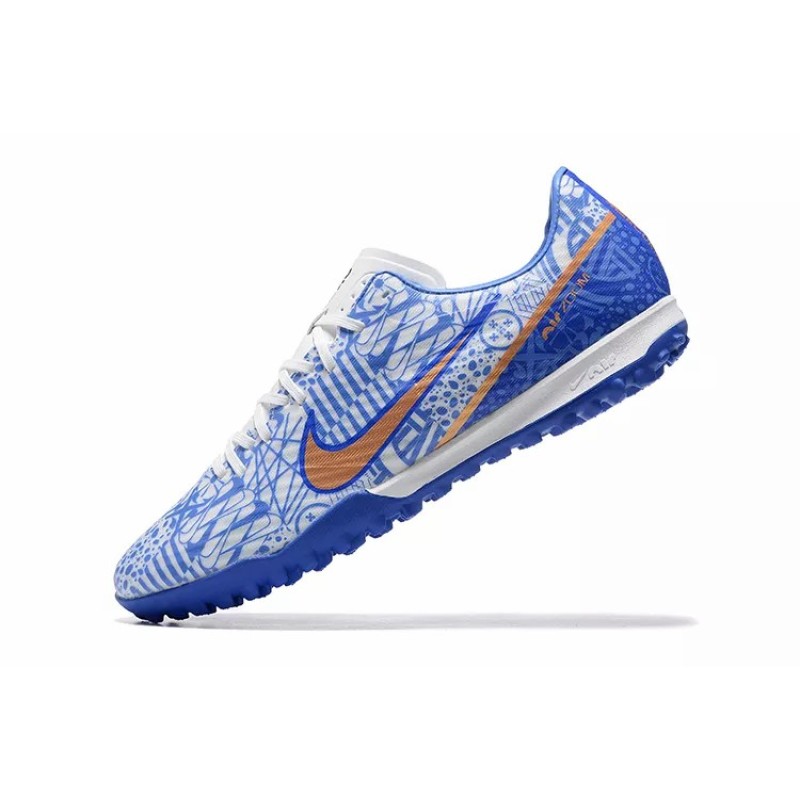 Botas de Fútbol Nike Air Zoom Mercurial Vapor – XV Academy TF Caqui&Blanco / Azul&Blanco (#39~#45)