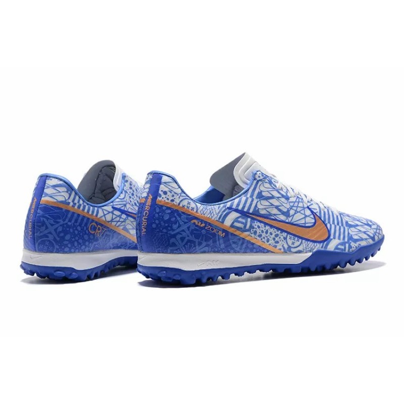 Botas de Fútbol Nike Air Zoom Mercurial Vapor – XV Academy TF Azul&Blanco (#39~#45)