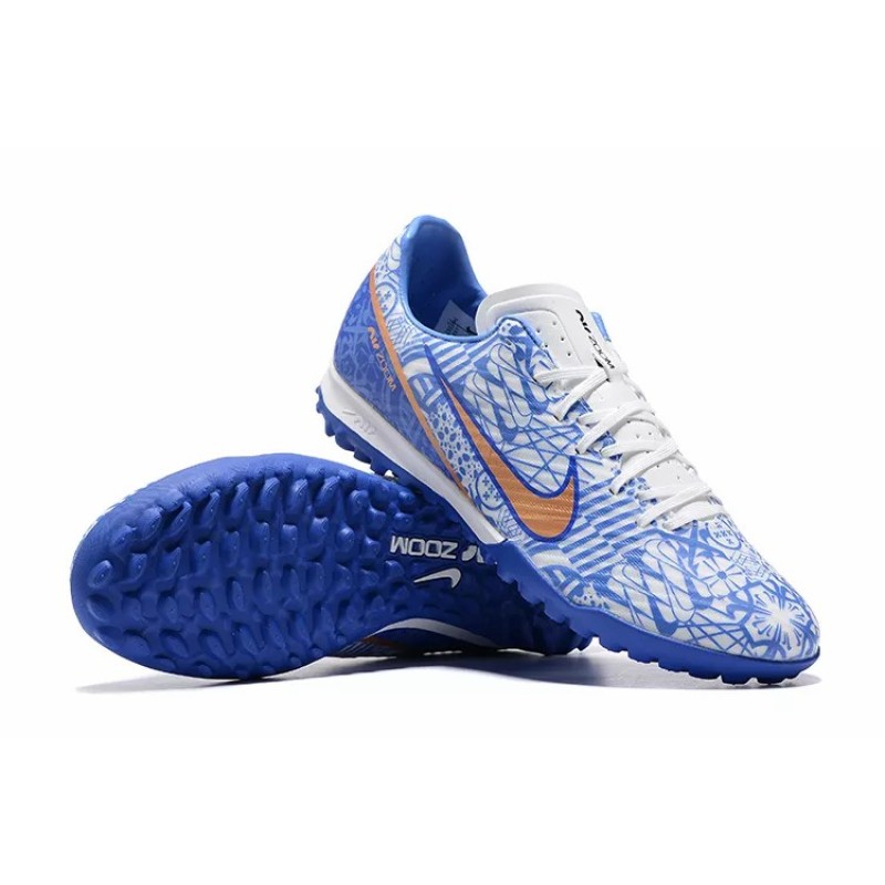 Botas de Fútbol Nike Air Zoom Mercurial Vapor – XV Academy TF Azul&Blanco (#39~#45)