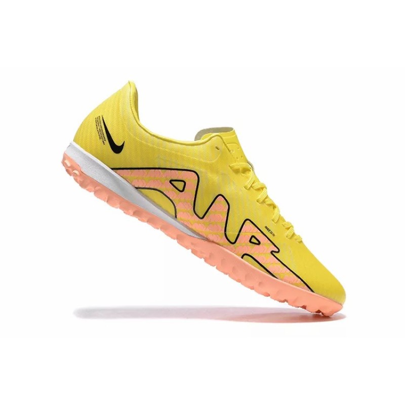 Botas de Fútbol Nike Air Zoom Mercurial Vapor – XV Academy TF Amarillo&Rosado (#39~#45)