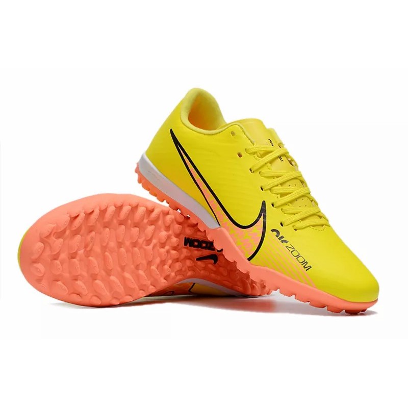 Botas de Fútbol Nike Air Zoom Mercurial Vapor – XV Academy TF Unisex Amarillo&Naranja (#35~#45)