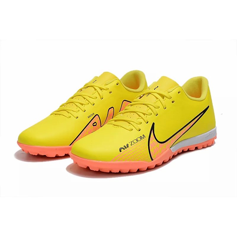 Botas de Fútbol Nike Air Zoom Mercurial Vapor – XV Academy TF Unisex Amarillo&Naranja (#35~#45)