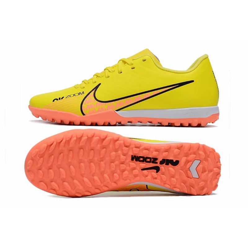 Botas de Fútbol Nike Air Zoom Mercurial Vapor – XV Academy TF Unisex Amarillo&Naranja (#35~#45)