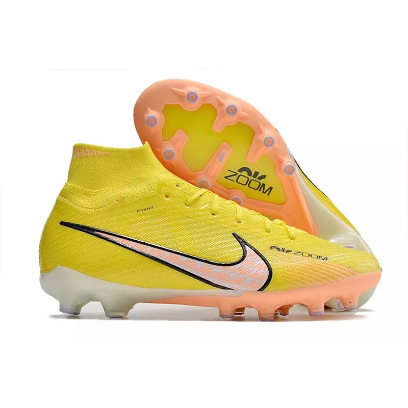 Botas de Fútbol Nike Air Zoom Mercurial Superfly IX Elite AG Unisex Amarillo (#35~#45)