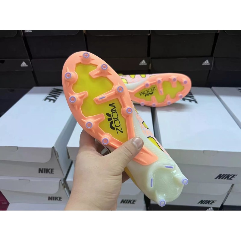 Botas de Fútbol Nike Air Zoom Mercurial Superfly IX Elite AG Unisex Amarillo (#35~#45)