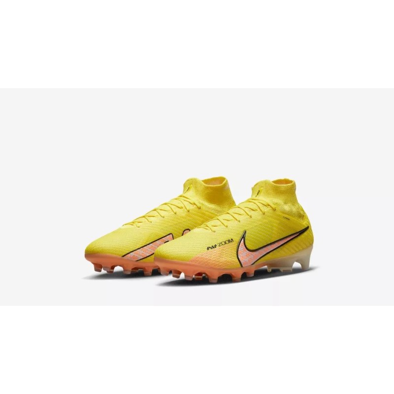 Botas de Fútbol Nike Air Zoom Mercurial Superfly IX Elite AG Unisex Amarillo (#35~#45)